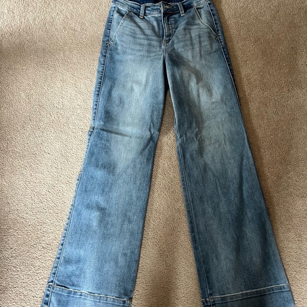 Judy Blue Blue Flare Wide Leg Jeans